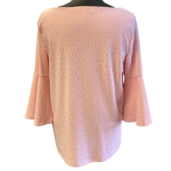 Kasper 3/4 Bell Sleeves Top - Picture 4 of 5